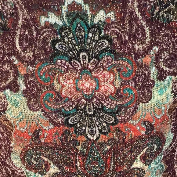 Beautiful sparkling vintage Reba sweater blouse - Picture 5 of 7